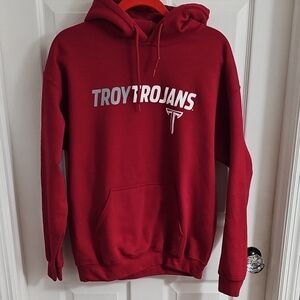 Gildan Maroon Troy Trojans Hoodie